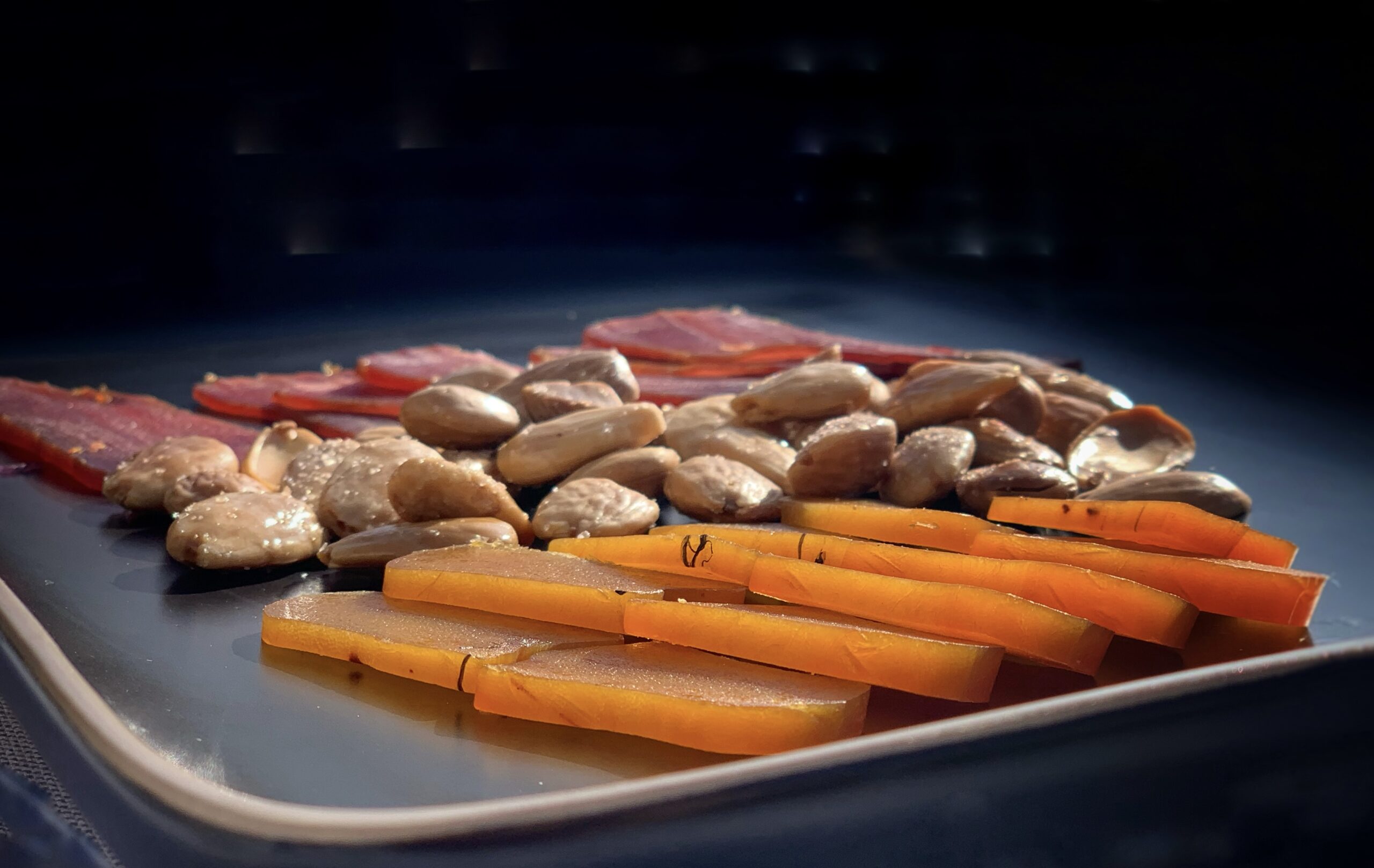 Hueva y Mojama con Almendras - Bocana de Palos