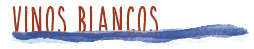 Vinos Blancos